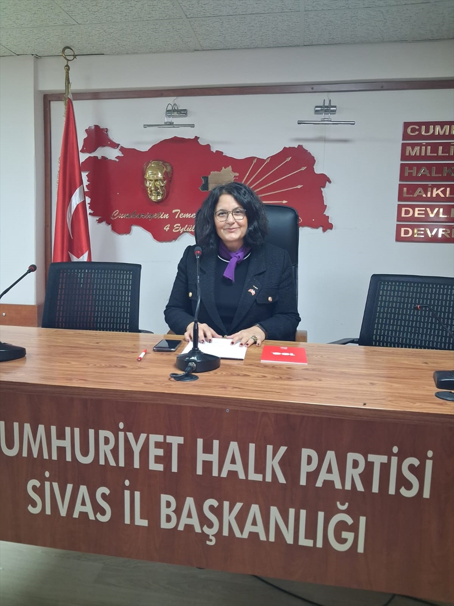 Sivas’ta CHP Kadın Kollarından 25 Kasım Açıklaması