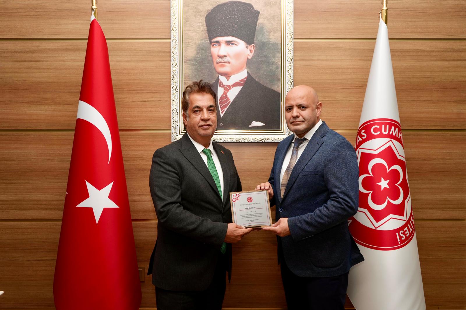 SCÜ’de Fuat Çamlıbel’e Veda ve Teşekkür