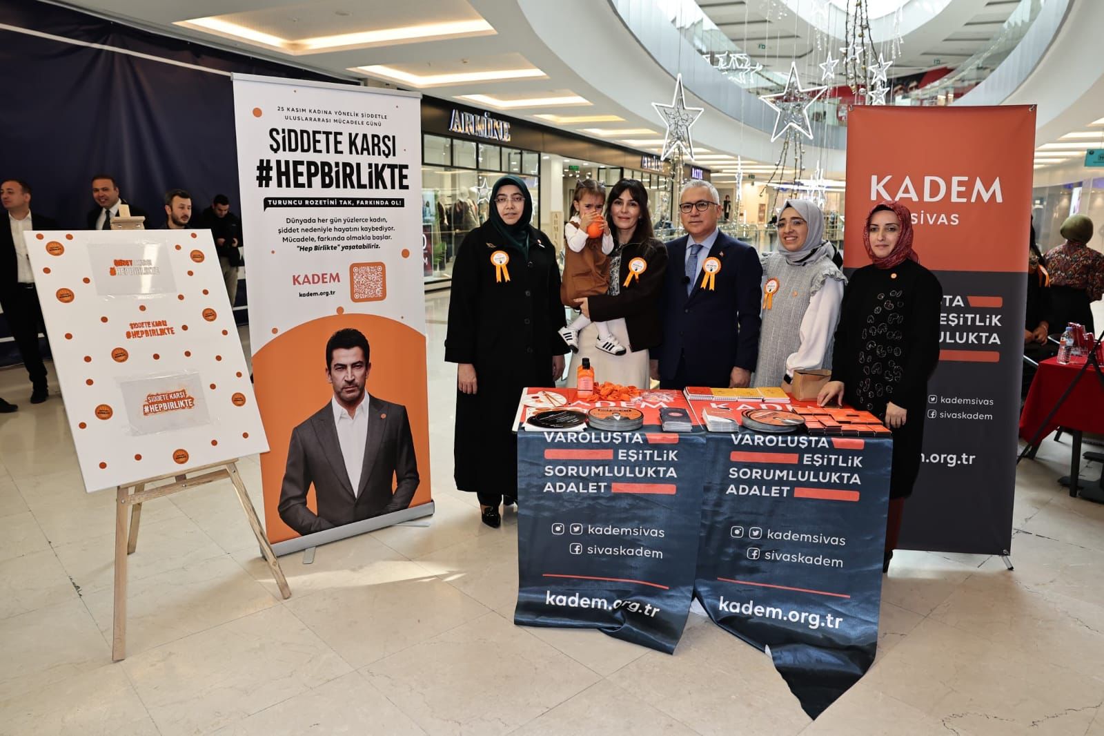 KADEM Sivas’tan Turuncu Nokta ile Şiddete Karşı Farkındalık Adımı