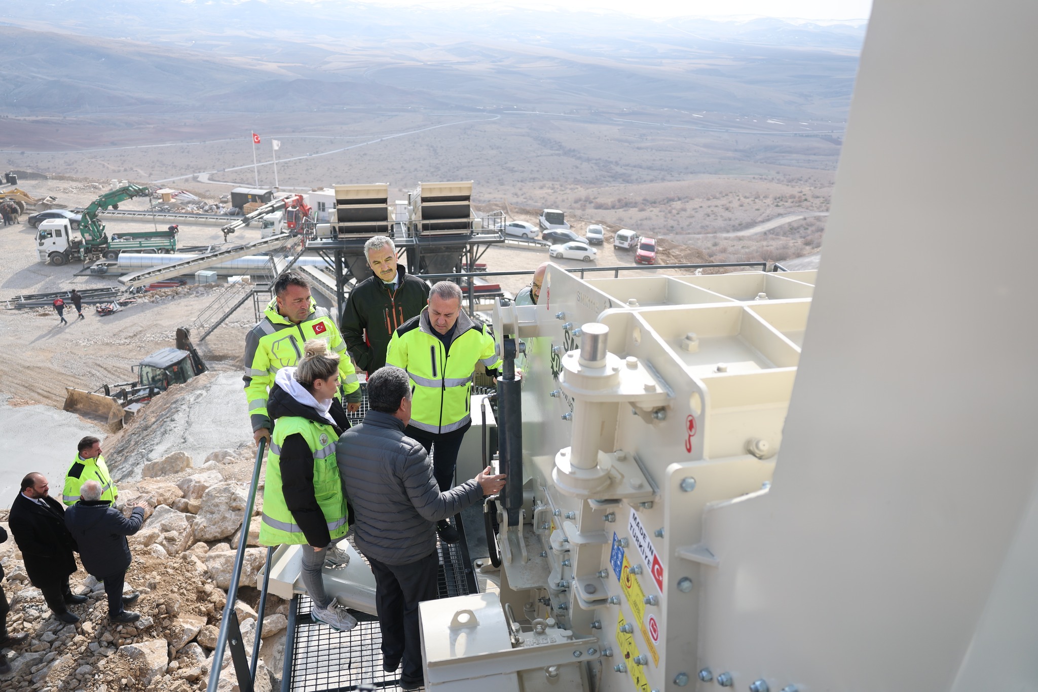 Sivas Belediyesi’nden Üretken Yatırım: Tecer Taş Ocağı