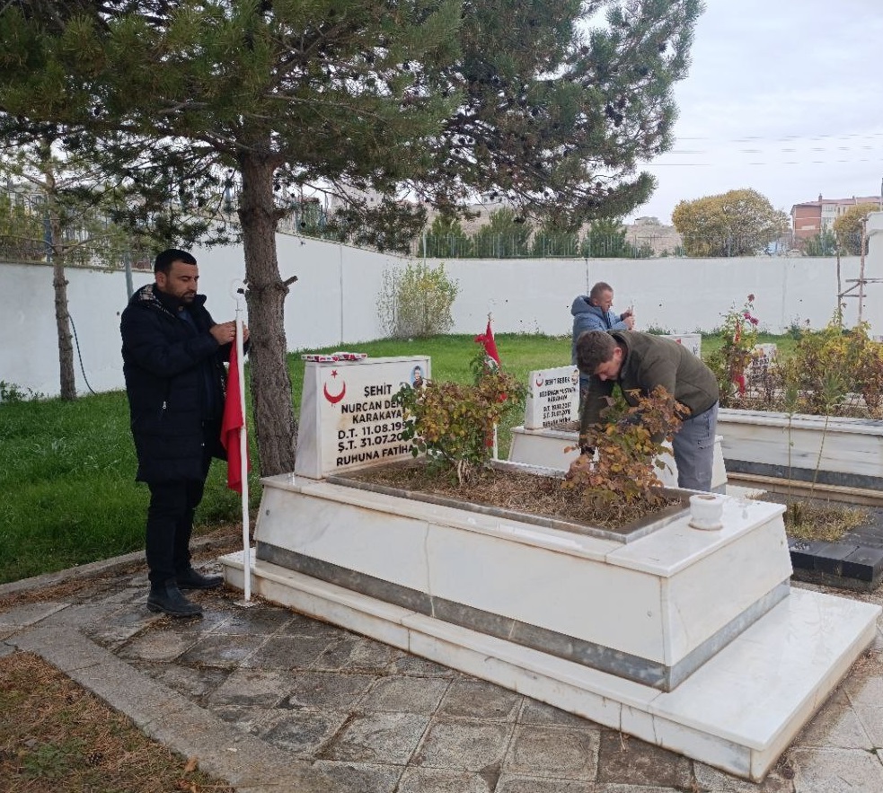 Sivas'ta Alperen Ocaklarından Şehitlere Vefa