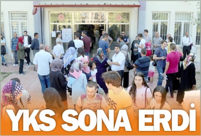 YKS SONA ERDİ