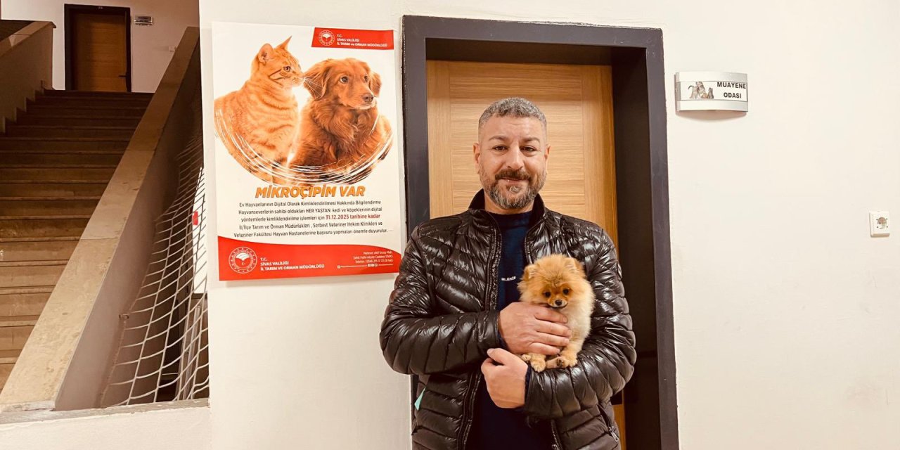 Sivas’ta Evcil Hayvanlar İçin Kimliklendirme Uyarısı