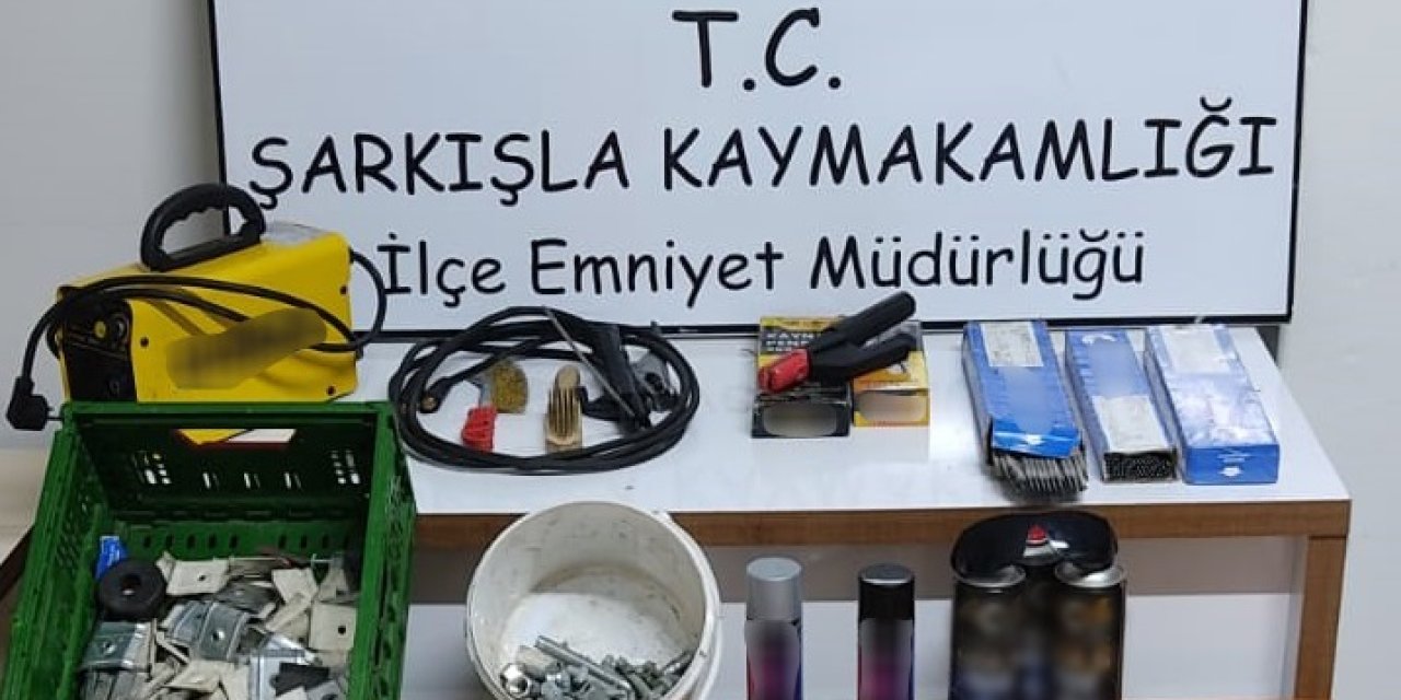 Sivas’ta hırsızlık şüphelisi yakalandı