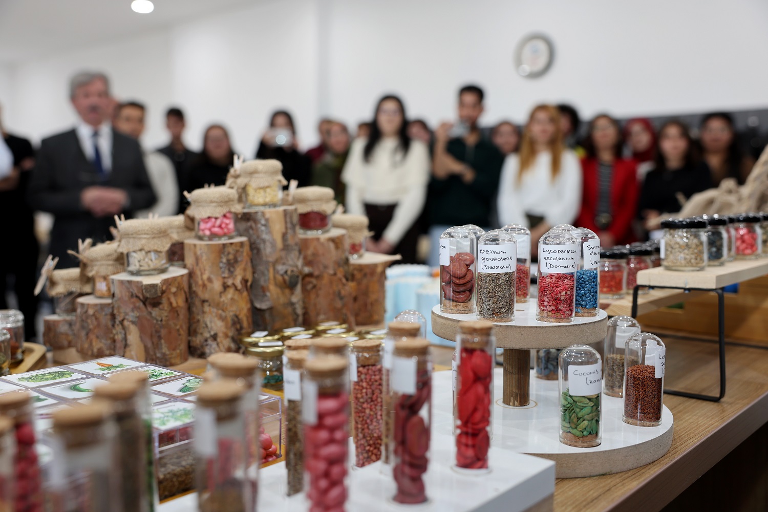 SBTÜ’de Öğrencilerden Sebze Sergisi