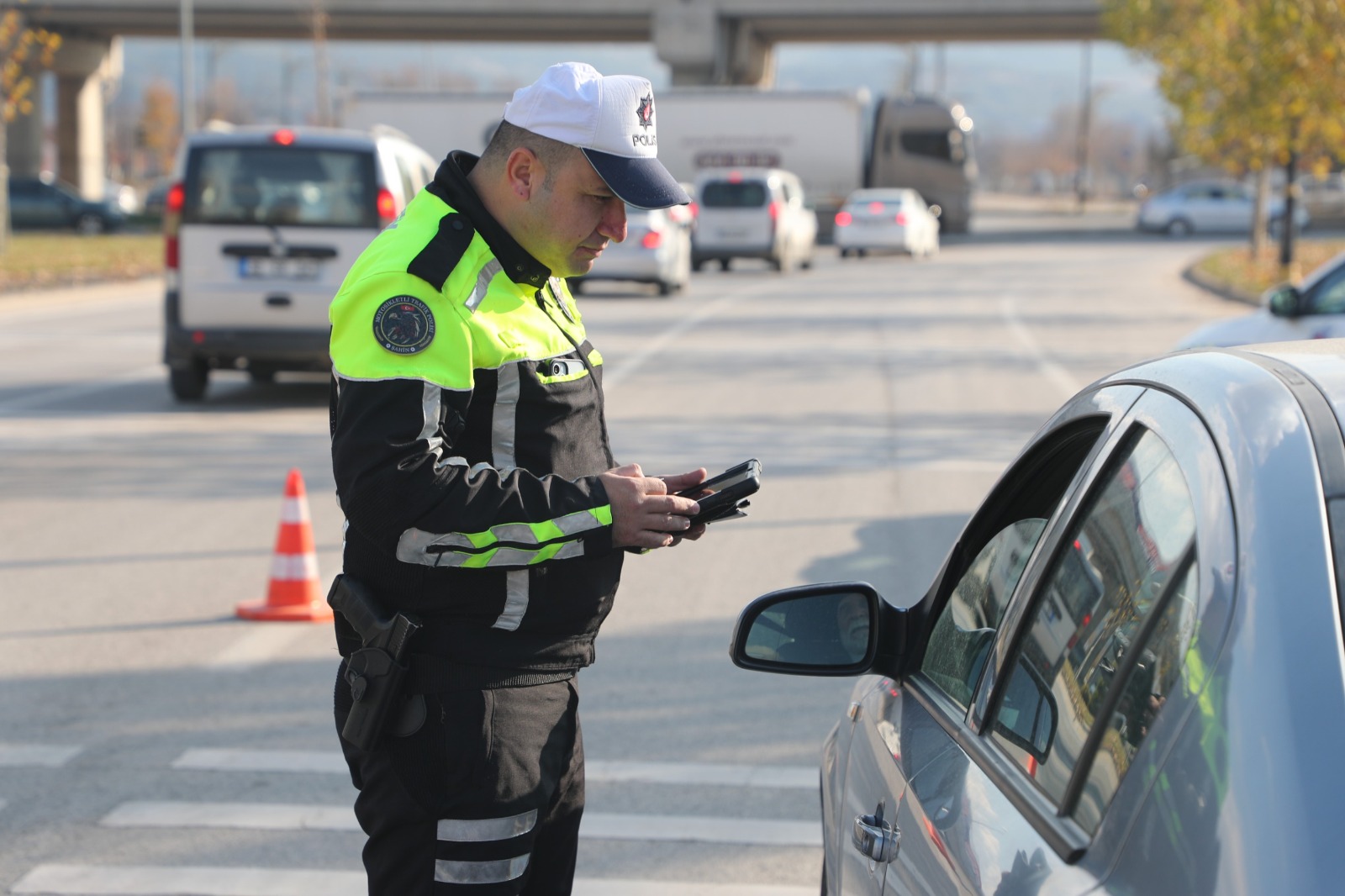 Sivas’ta Drone Destekli Trafik Denetimi