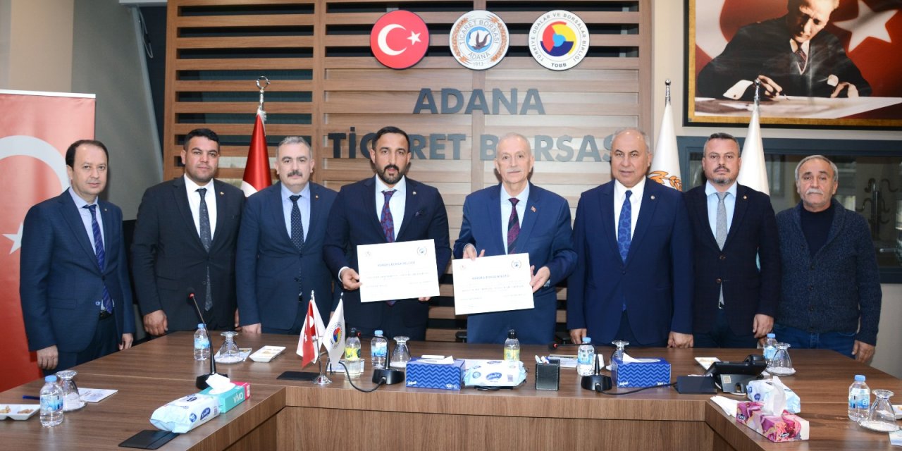 Sivas ve Adana borsaları 'kardeş' oldu