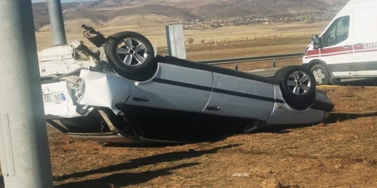 Sivas'ta trafik kazasında 5 yaralı