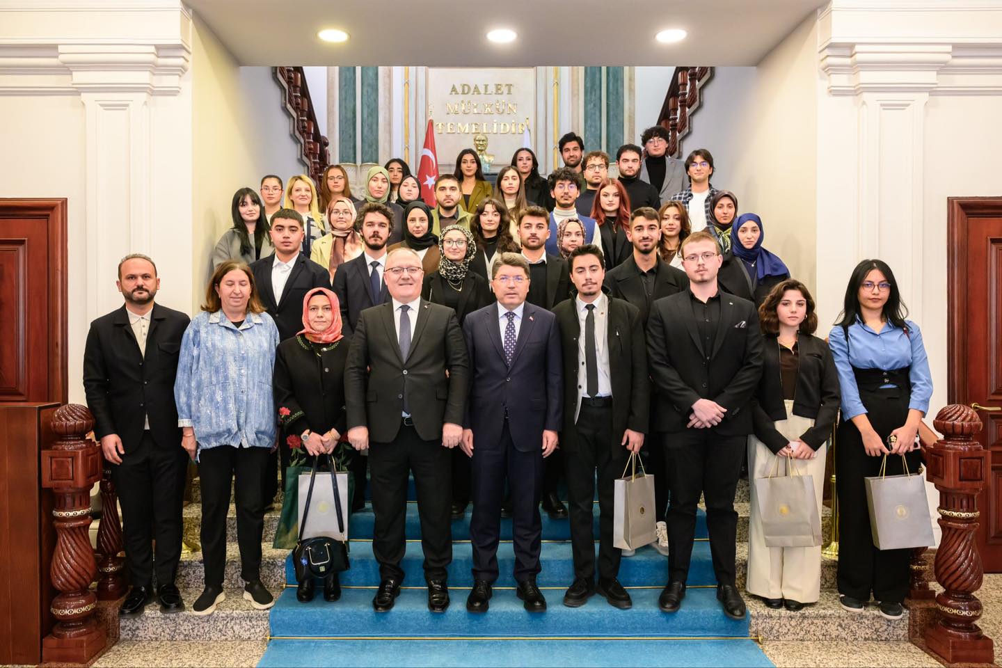 Sivas’ın Genç Hukukçuları Adalet Bakanlığı’nda Ağırlandı