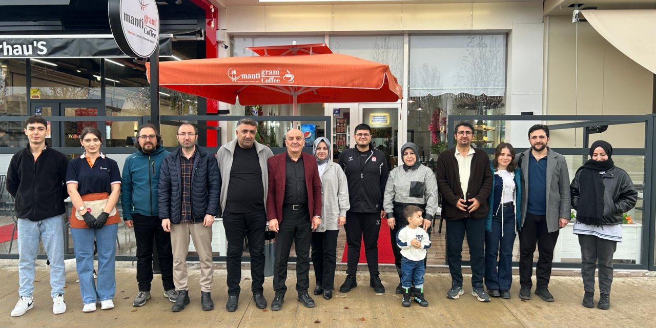 Sivas'ın yeni lezzet durağı Mantigram, gazetecileri ağırladı