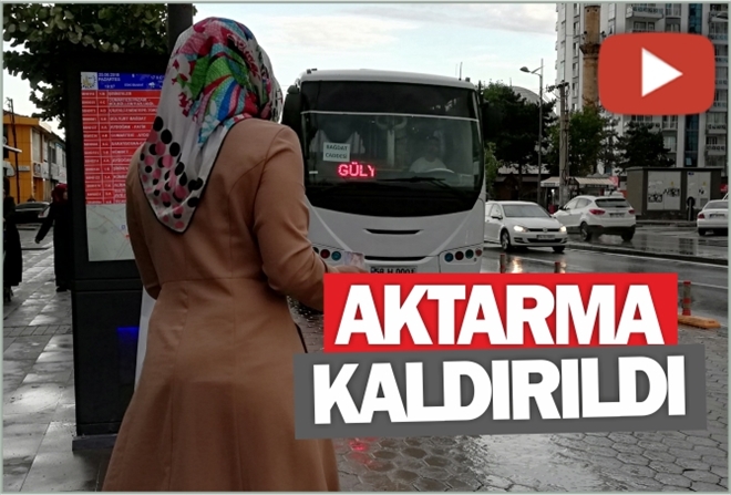 AKTARMA KALDIRILDI