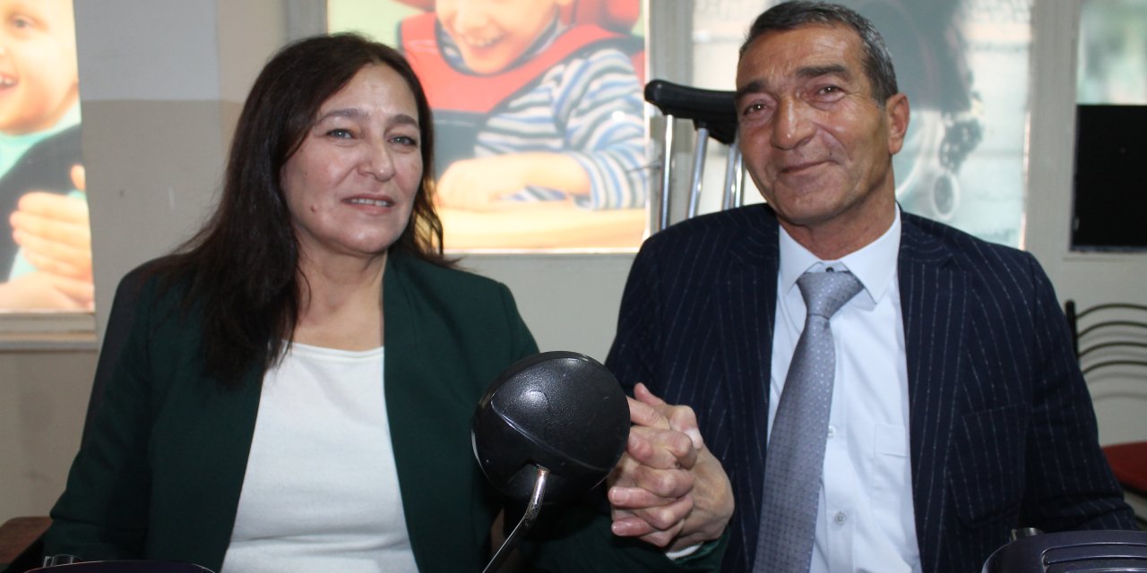 Sivas'ın engelli çifti engellilere 'umut' oluyor