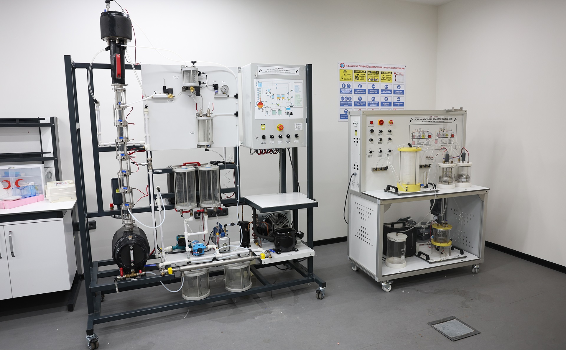 SBTÜ laboratuvarına yeni eğitim setleri