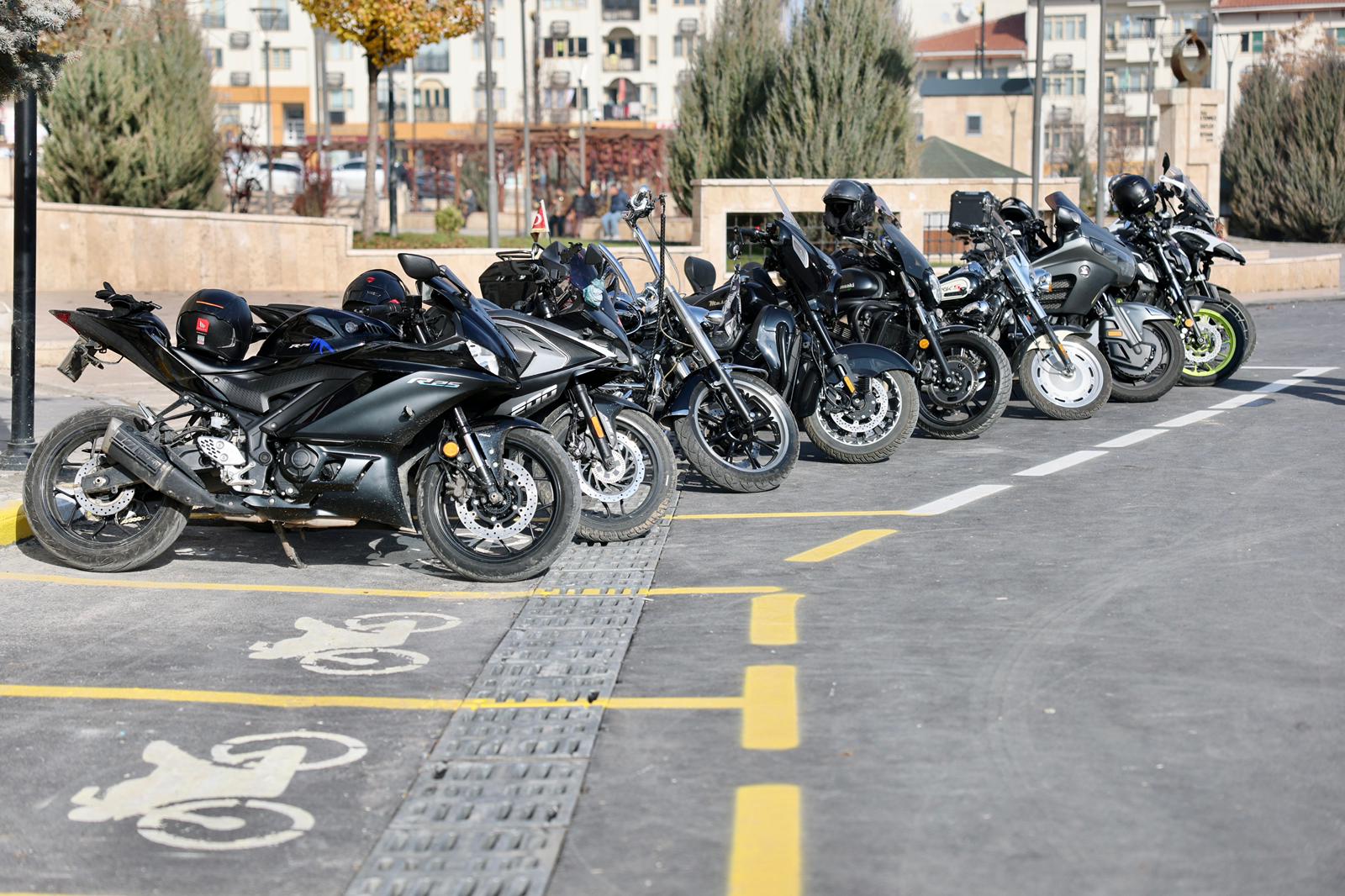 Sivas’a yeni motosiklet park alanı