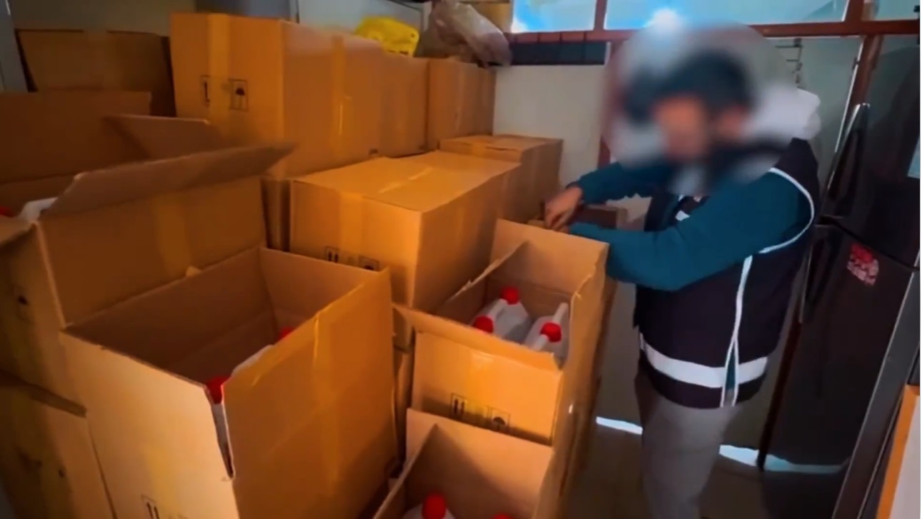 Sivas'ta Sahte İçki Operasyonu