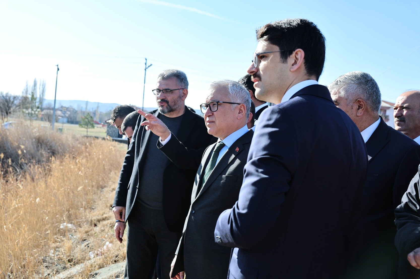 Sivas’ta Alarm Veren Gölü Vali Şimşek İnceledi