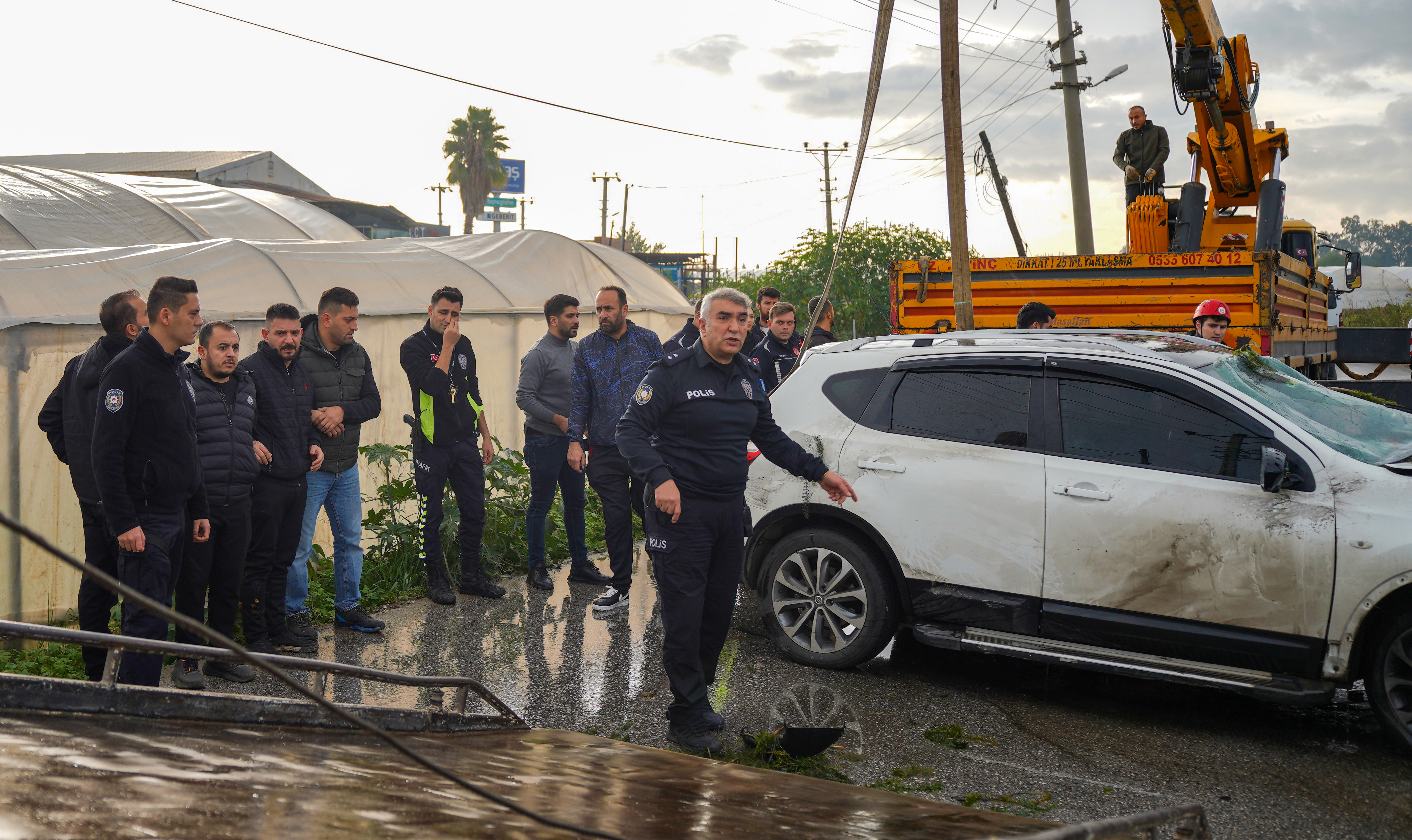 Kaza Yerinde Yürek Yakan Feryat