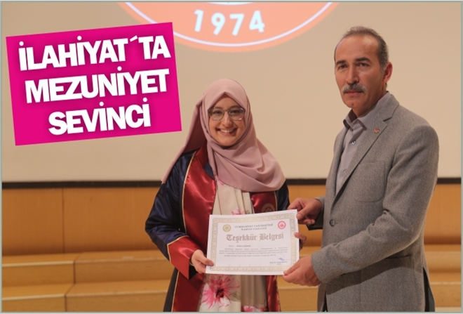 İLAHİYAT´TA MEZUNİYET SEVİNCİ