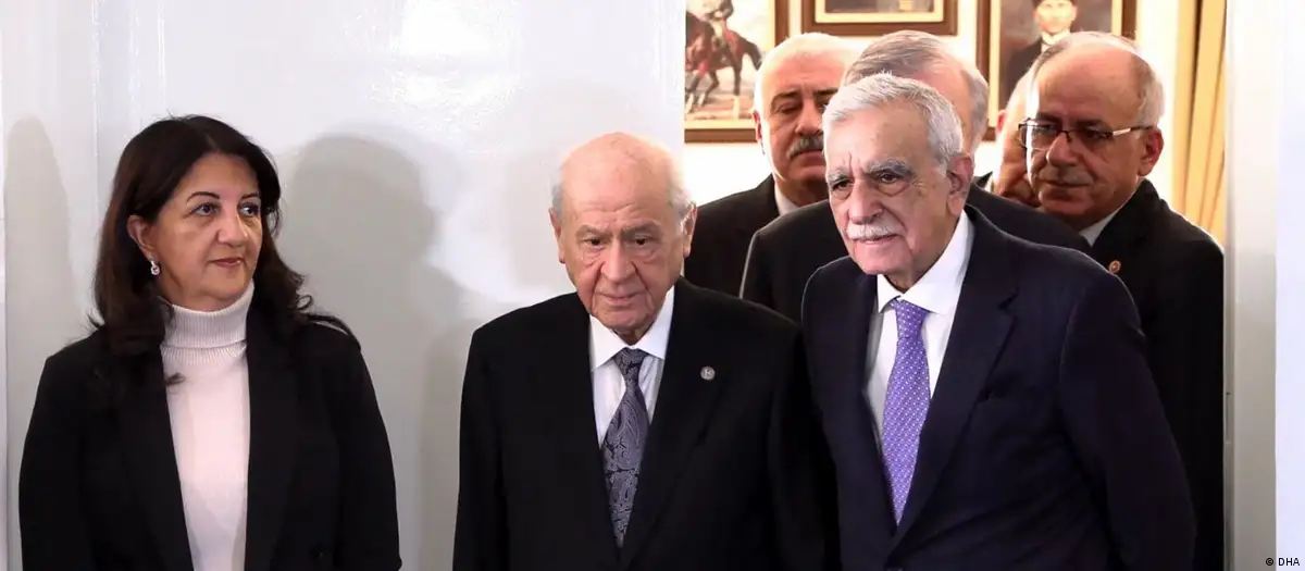 DEM Parti heyeti ile görüşme sonrası Bahçeli’den açıklama: “İmzamı atıyorum”