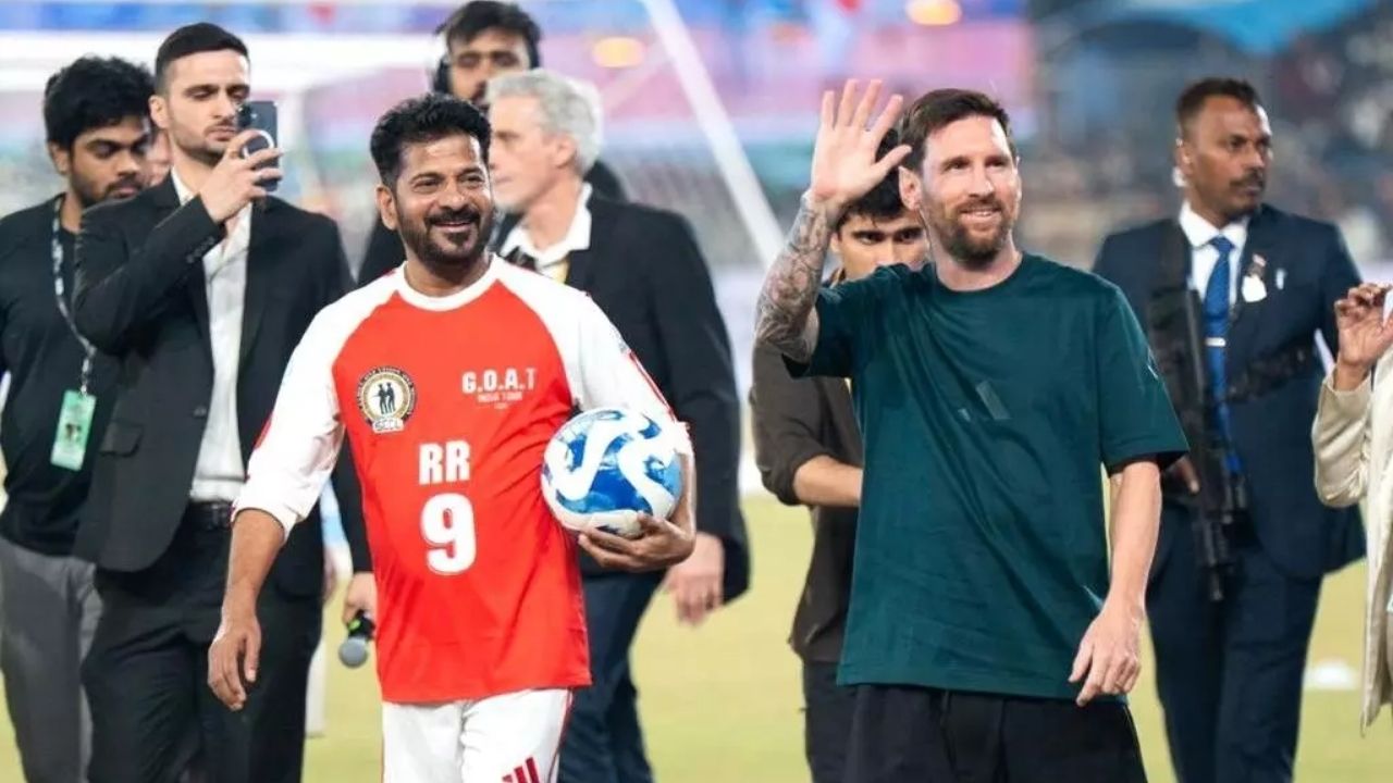 Revanth Reddy'nin siyasi golü: Haydarabad'da Messi zaferi, Kalküta'da organizasyon fiyaskosu ve tutuklama