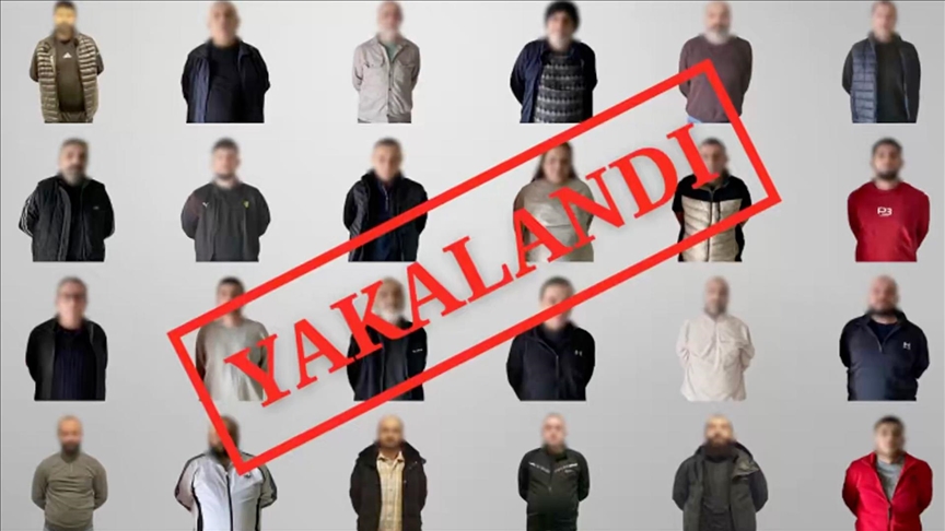 Ulusal seviyede aranan 24 suçlu Türkiye'ye getirildi