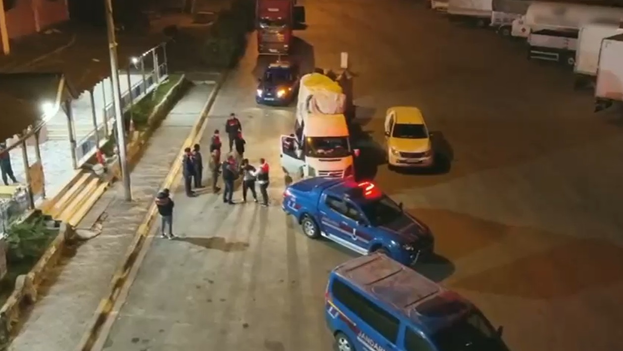 Sivas'ta Düzensiz Göçmen Yakalandı