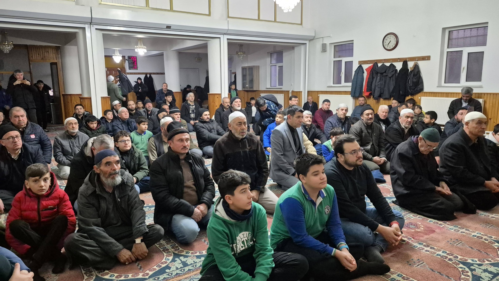 Sivas’ta sabah namazında manevi buluşma