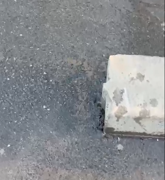 Sivas'ta Su Patlağı Yolu Göle Çevirdi