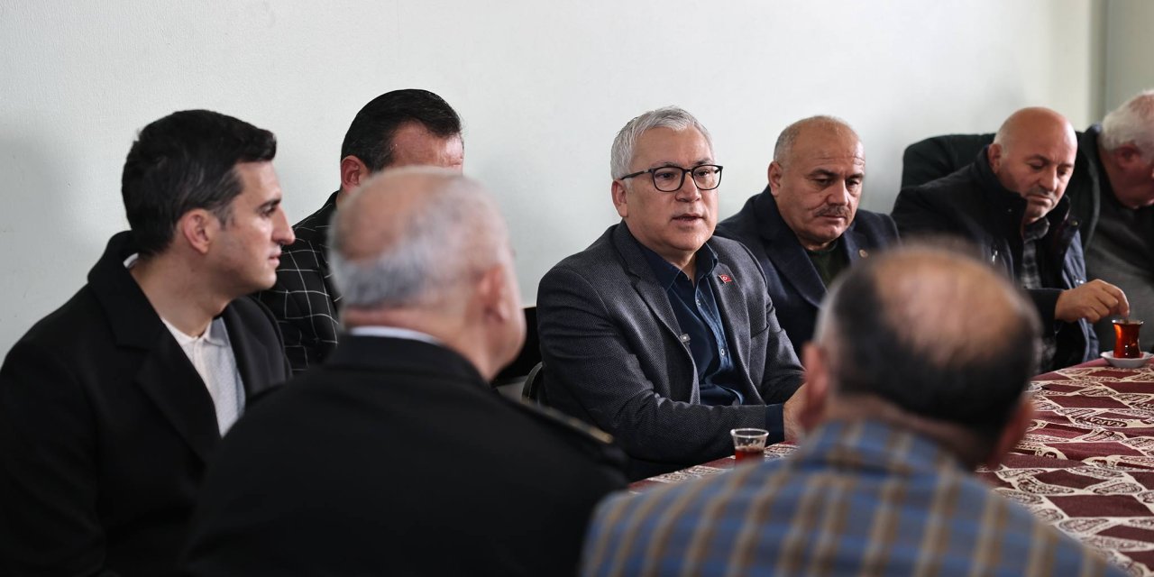 Vali Şimşek, Yıldız'da vatandaşları dinledi