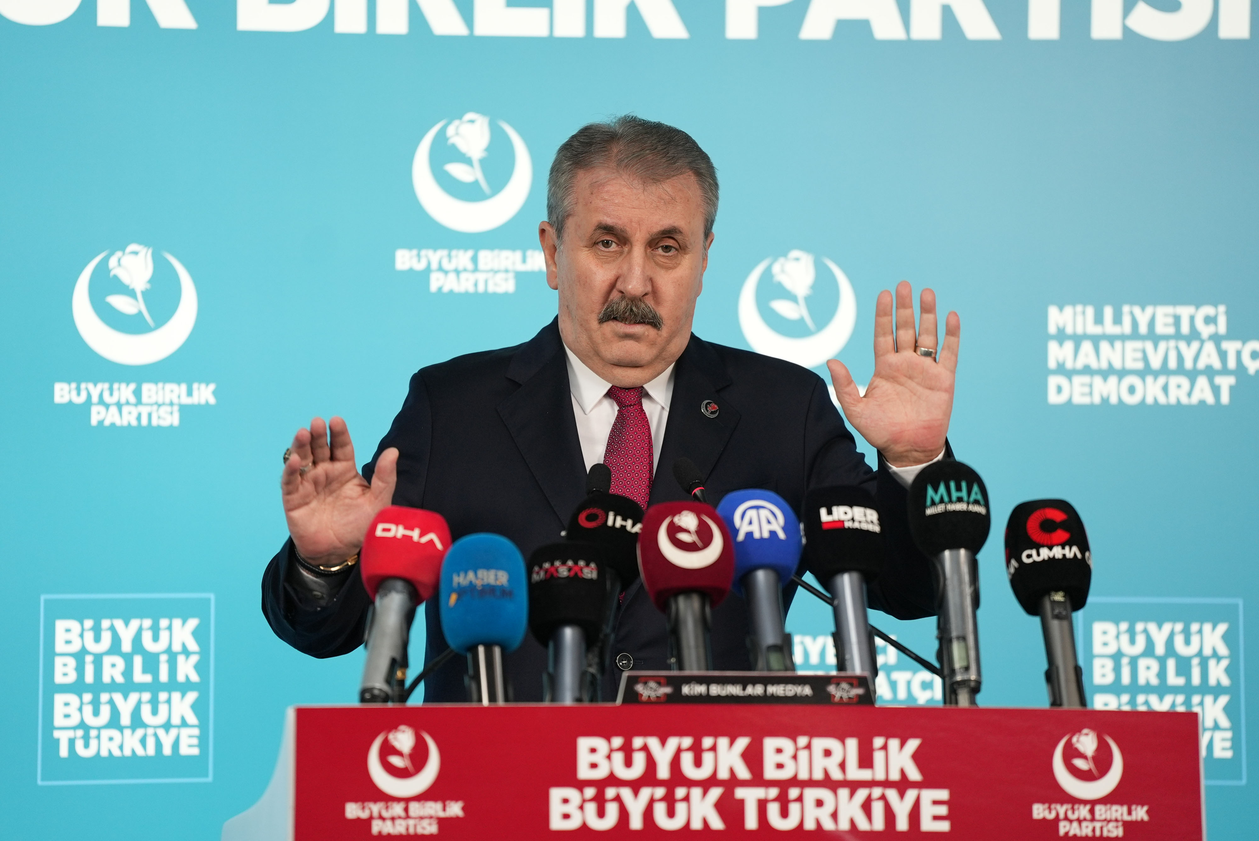 BBP Lideri Destici: “Açıklanan Asgari Ücret Alın Terinin Karşılığı Değil”