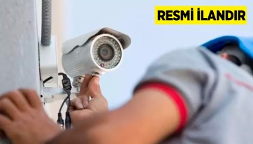 GÜVENLİK KAMERA SİSTEMİ MALZEMESİ SATIN ALINACAKTIR