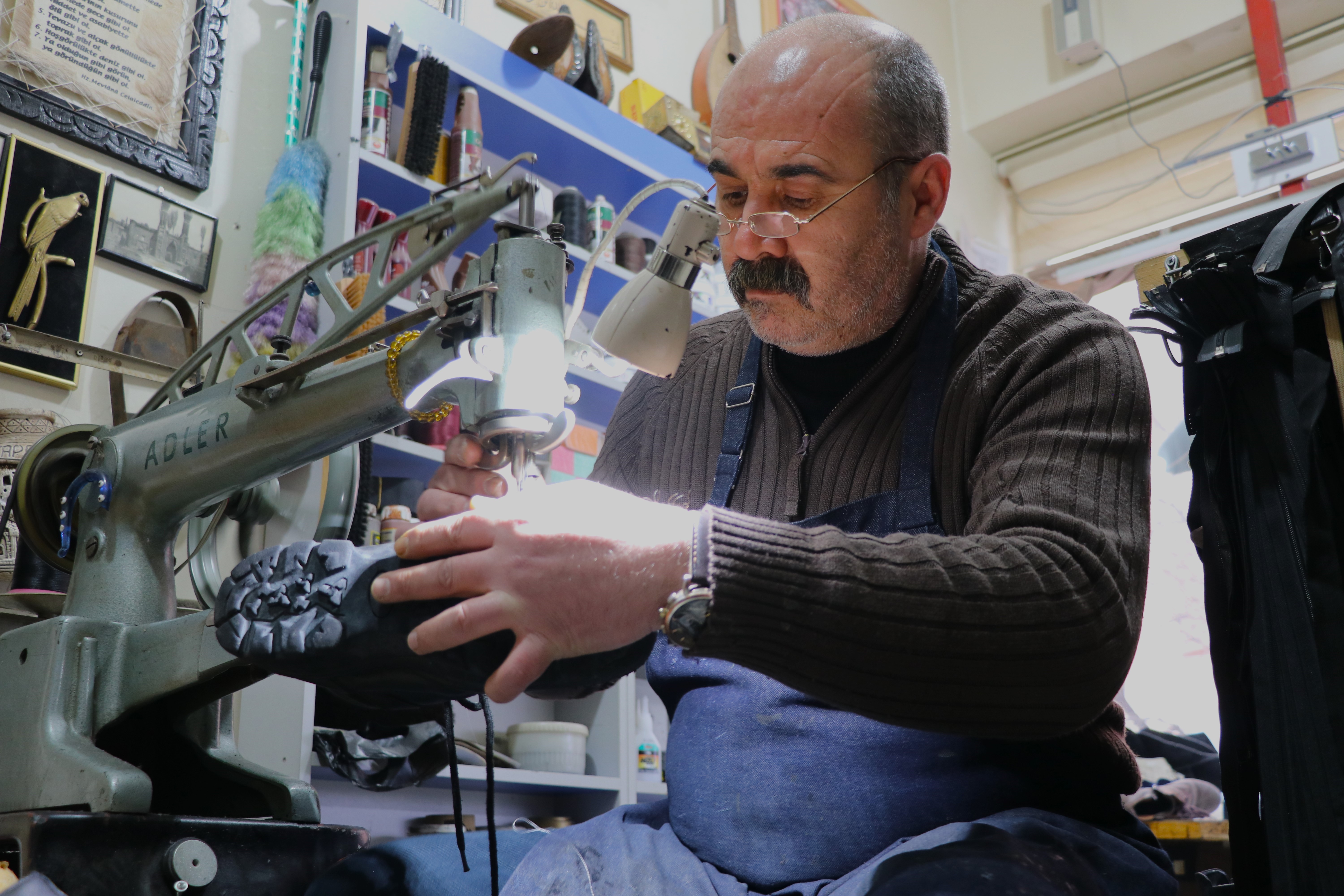 Sivas’ta 40 Yıllık Usta Kış Yoğunluğunu Anlattı