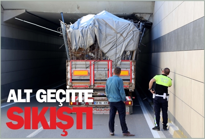 ALT GEÇİTTE SIKIŞTI
