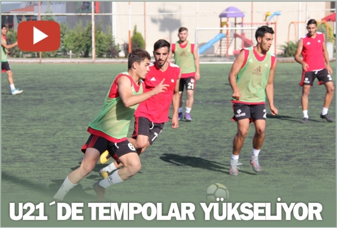 U21´DE TEMPOLAR YÜKSELİYOR