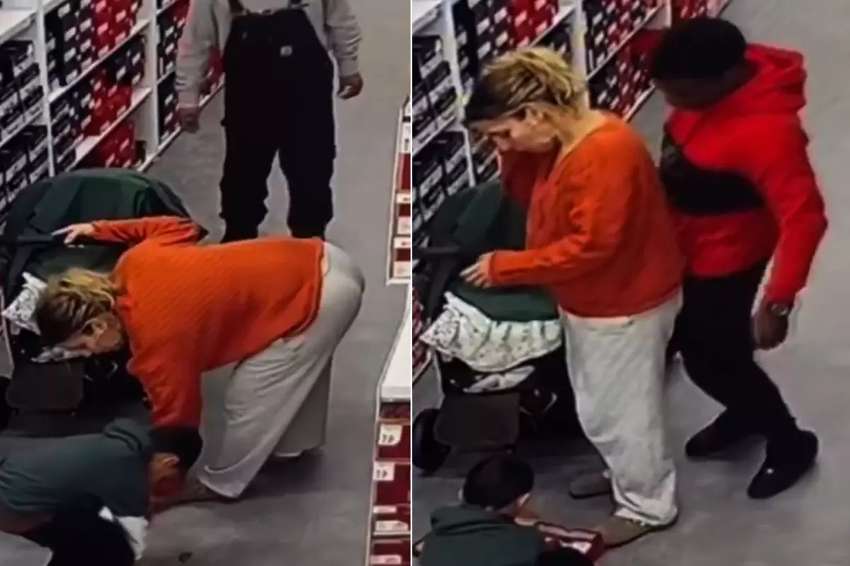 Çocuğunun yanında anneye çirkin davranış