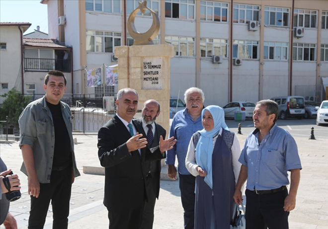 ŞEHİT AİLESİNDEN BAŞKANA ZİYARET