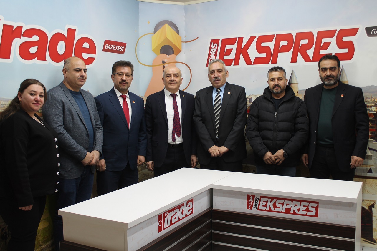 BTP’den Sivas Ekspres Gazetesi’ne Gazeteciler Günü Ziyareti