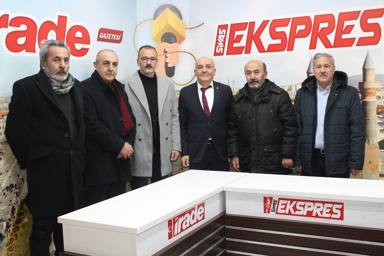İYİ Parti Sivas Merkez’den Sivas Ekspres’e 10 Ocak Ziyareti