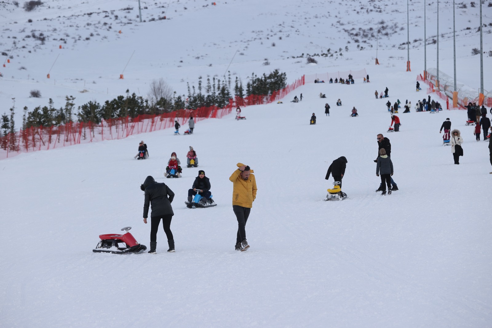 Yıldız Dağı hafta sonu doldu taştı