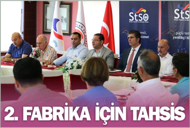 2. FABRİKA İÇİN TAHSİS