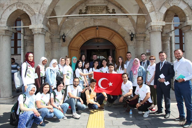 YABANCI ÖĞRENCİLER YAZ OKULU İÇİN SİVAS´TA BULUŞTU