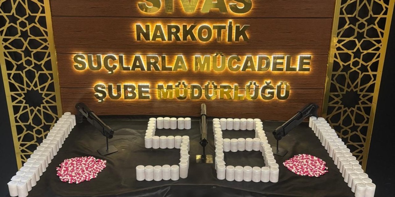 Sivas'ta uyuşturucu operasyonu 7 tutuklama