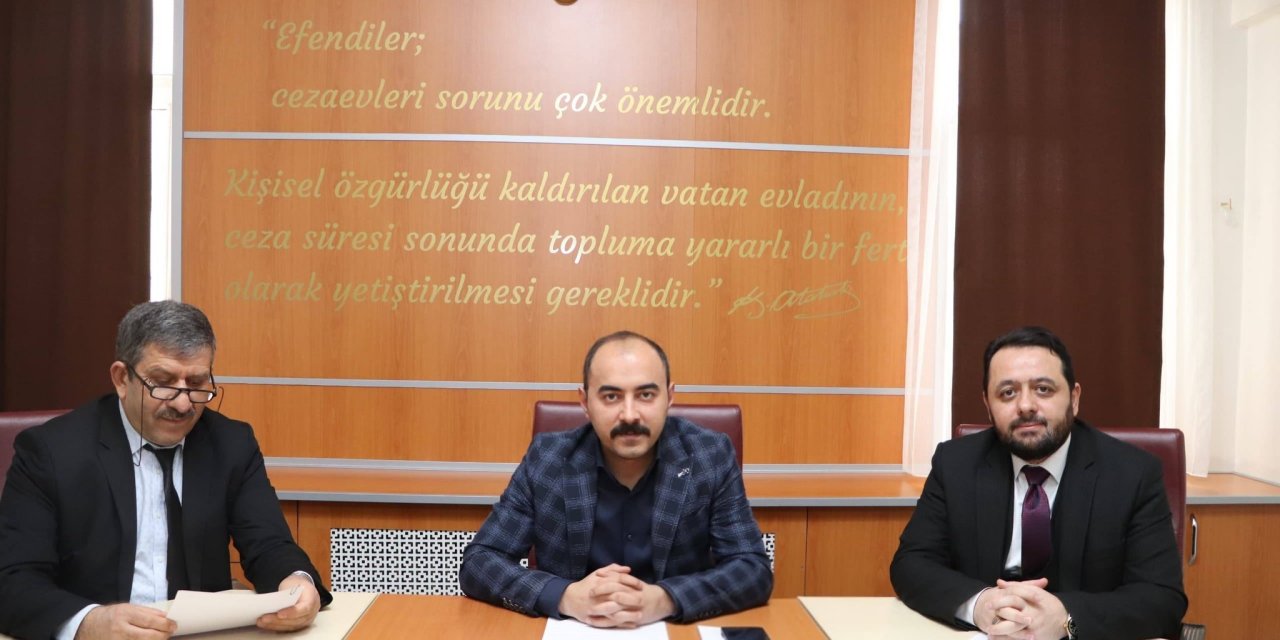 Sivas’ta Mahkumlara Yönelik Manevi Çalışmalar Değerlendirildi