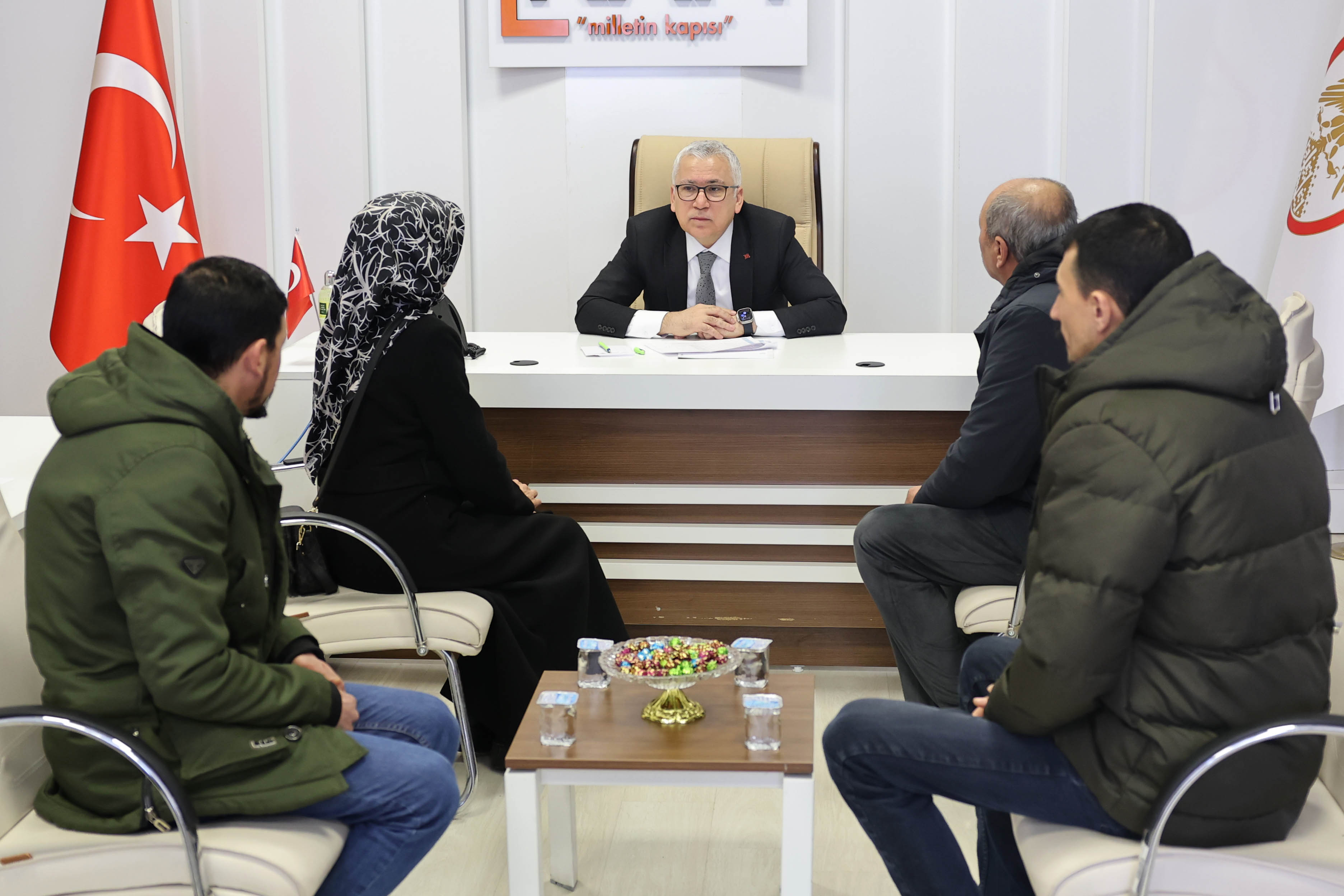 Vali Şimşek Açık Kapı’da vatandaşlarla buluştu