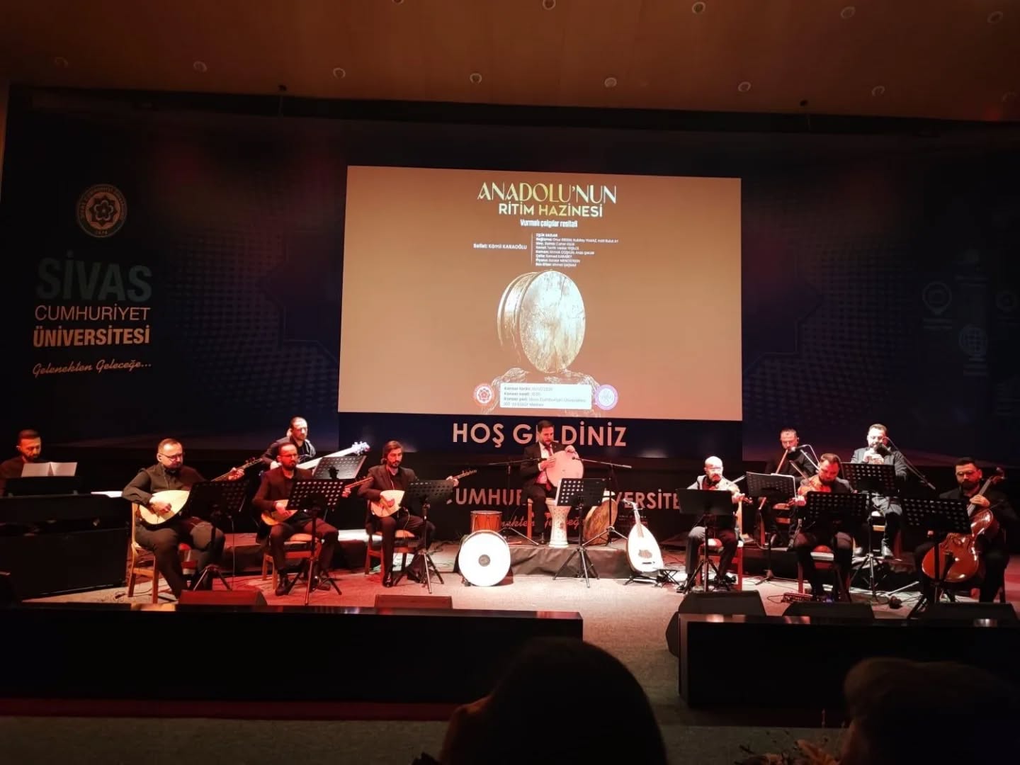 Sivas’ta Anadolu Ritimleri konserle yaşatıldı