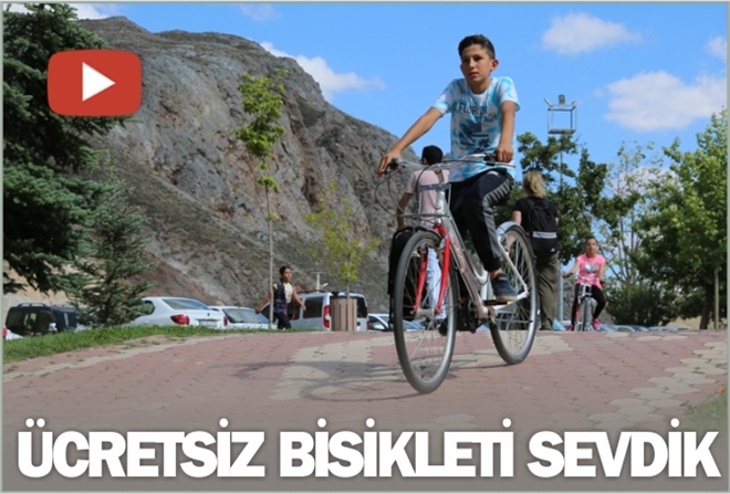 ÜCRETSİZ BİSİKLETİ SEVDİK