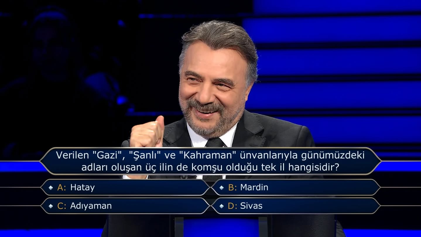 Gazi', 'Şanlı' ve 'Kahraman' ünvanlarıyla günümüzde adları oluşan üç ilin de komşu olduğu tek il hangisidir?