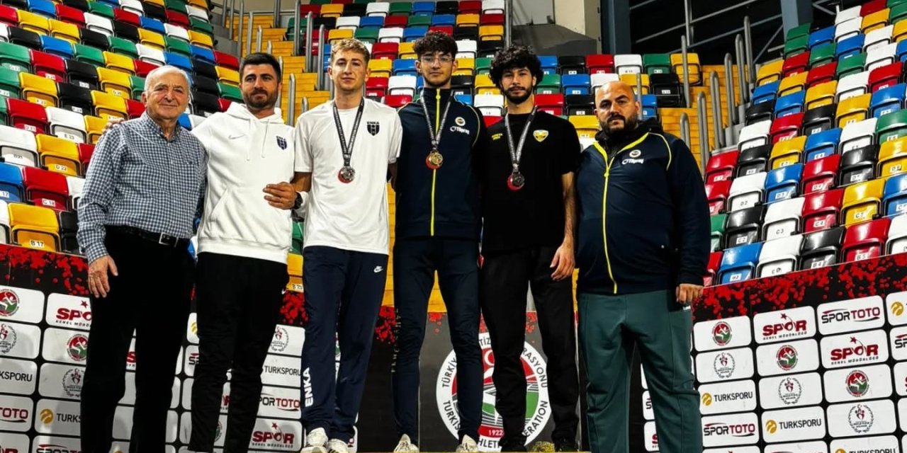 Sivas’a atletizmde altın gurur