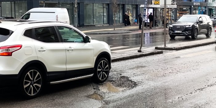 Sivas’ta yollar sürücülere çile oluyor