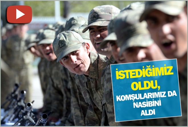 İSTEDİĞİMİZ OLDU